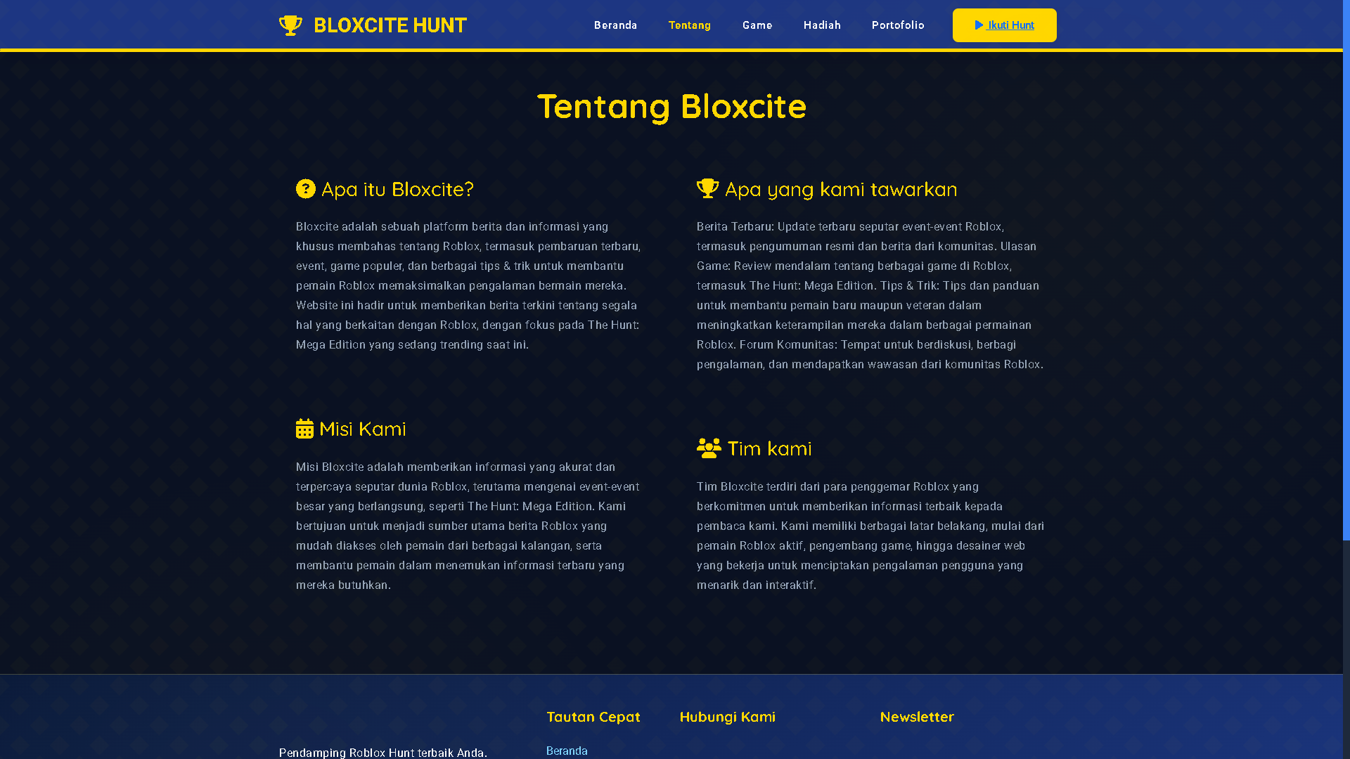 Website Bloxcite